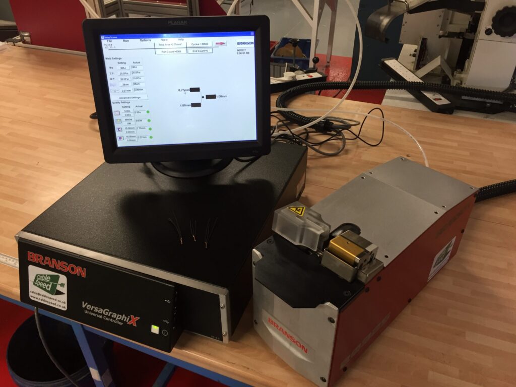 Branson 2032S Ultrasonic Wire Splicing Machine